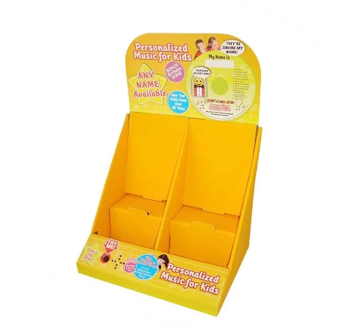 Retail Snack Custom POS Cardboard Corrugated Tear Away Display Boxes For Sweets