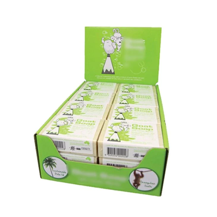 Retail Snack Custom POS Cardboard Corrugated Tear Away Display Boxes For Sweets